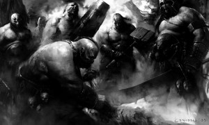 Warhammer Quest Ogre Kingdoms Art