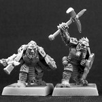 Dark Dwarf Warriors by Reaper