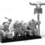 ForgeWorld Chaos Dwarf Infernal Guard Command - Chaos Dwarf Warriors & Hero Proxies